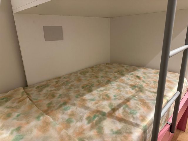 Cama tren con armario integrado