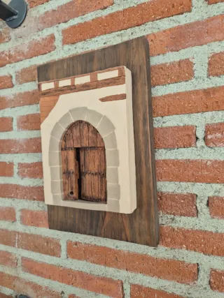 Cerámica decorativa puerta antigua
