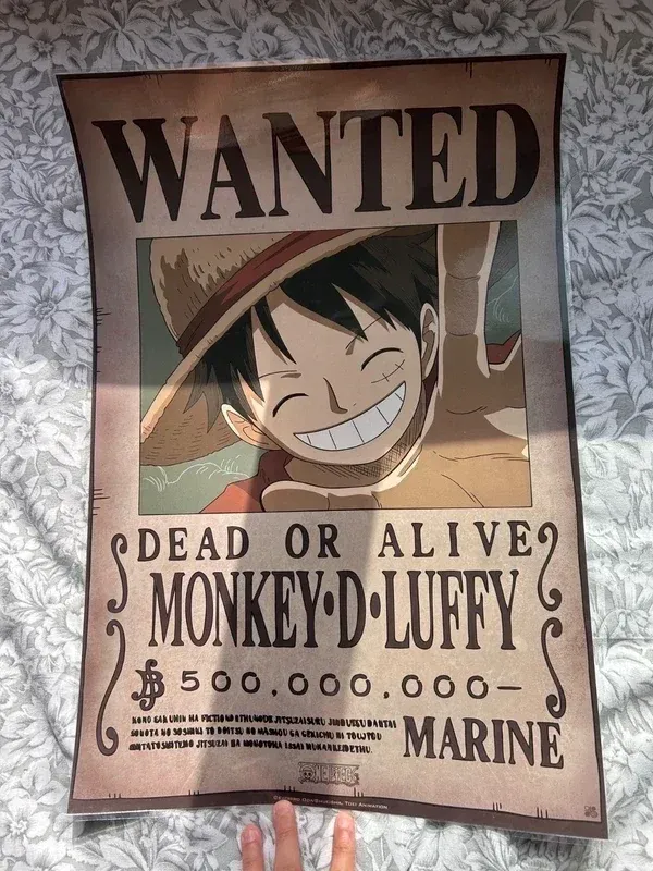 Póster Monkey D. Luffy Wanted