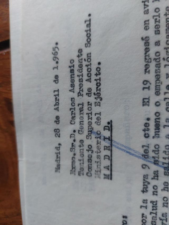 Firma  General Carlos  Cabanillas Guerra civil