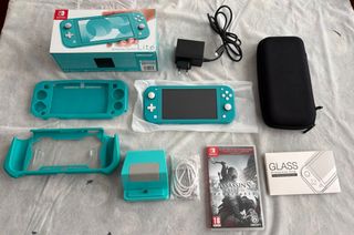 Nintendo Switch Lite Turquesa + Accesorios