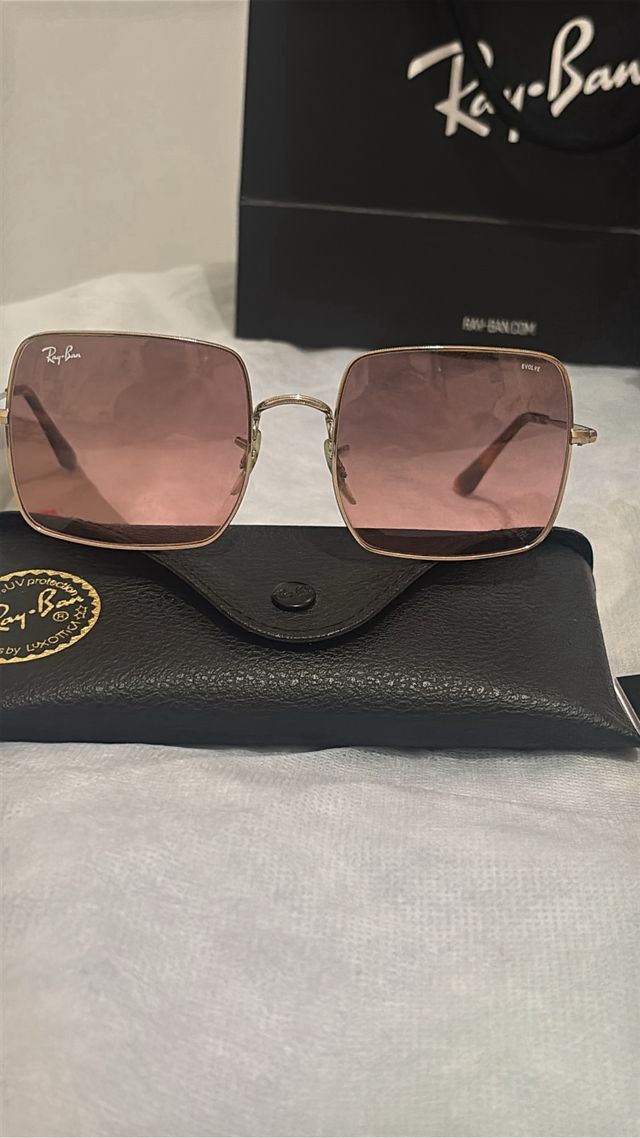 Occhiali Ray-Ban Oro Rosa
