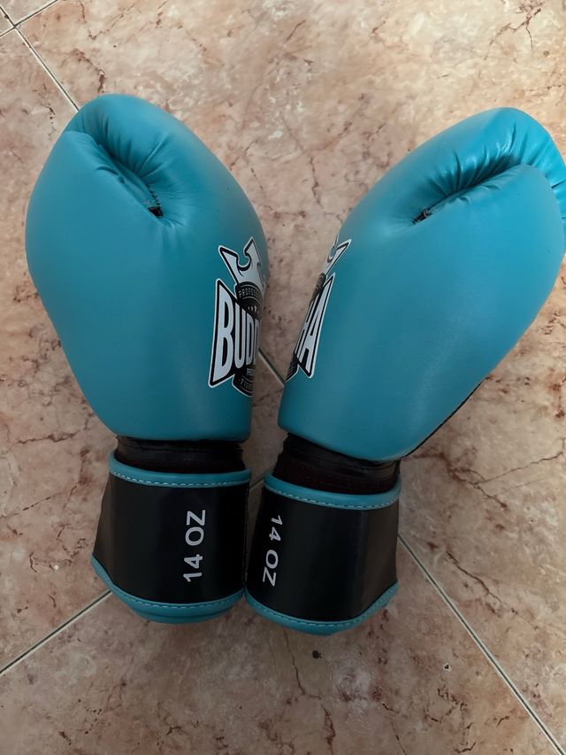 Guantes de Boxeo Buddha 14oz Azul