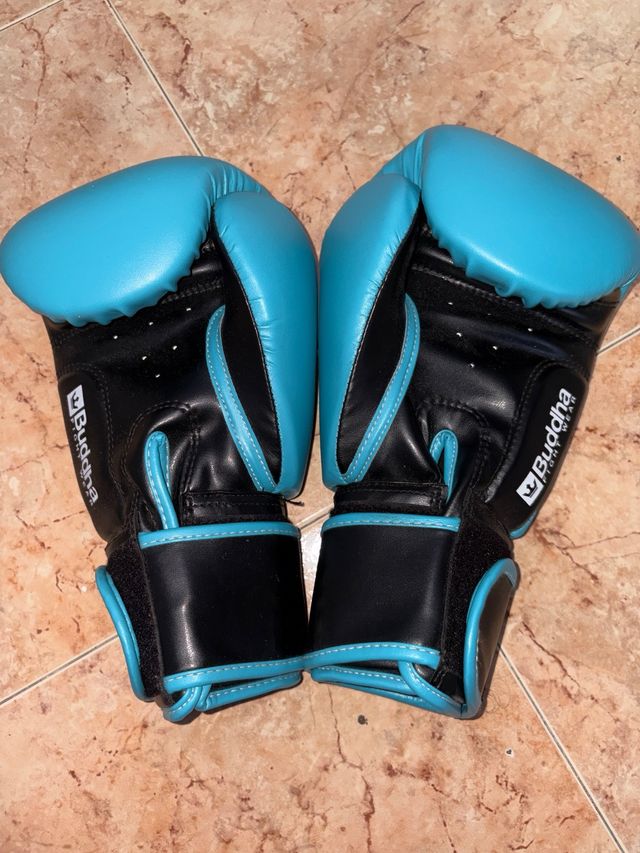 Guantes de Boxeo Buddha 14oz Azul