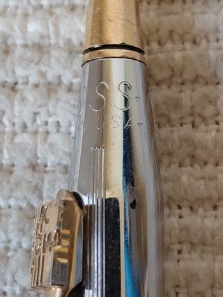 Bolígrafo Cross Plata y Oro