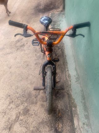 Bicicleta BMX Naranja Infantil