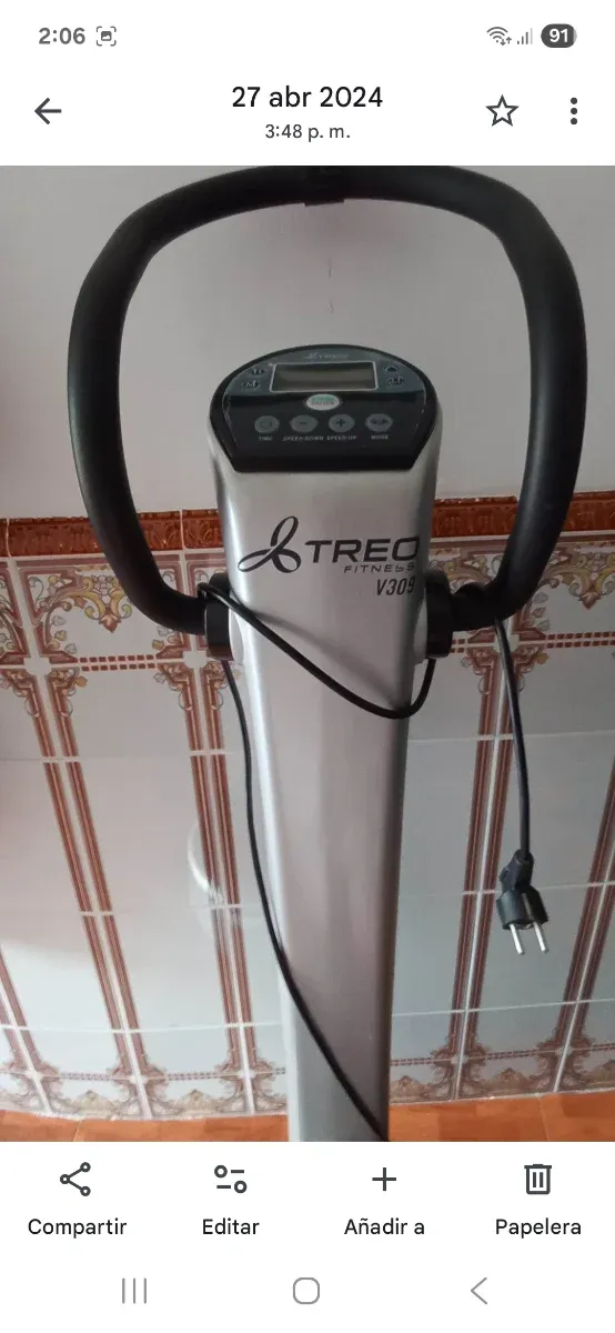 Plataforma vibratoria