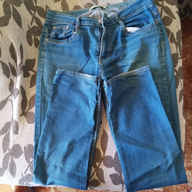 Pantalones vaqueros azules