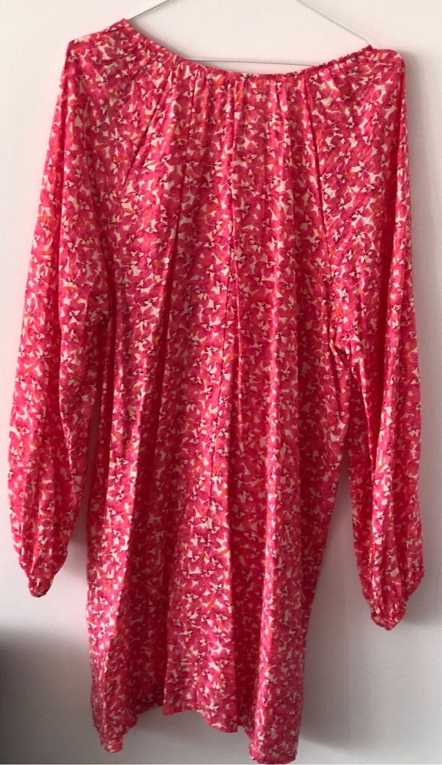 Abito rosa a fiori H&M