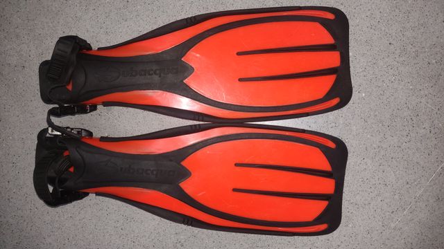 Aletas de buceo Subaqua Naranja
