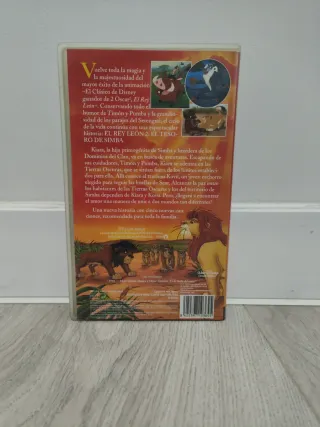 El Rey León 2 VHS Español