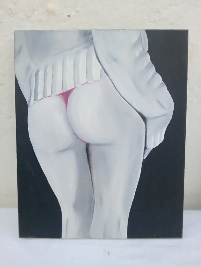 Pinturas al óleo de bailarinas (2)
