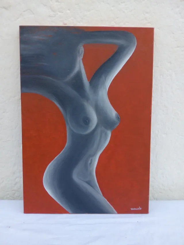 Pinturas al óleo de bailarinas (2)