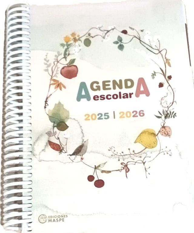  Agenda escolar 2025–2026 
