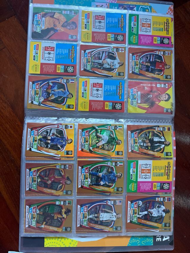 Álbum Adrenalyn Mundial Femenino AU 20 NZ 23