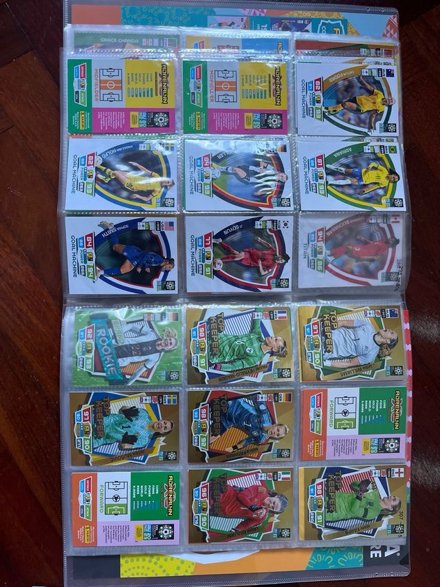 Álbum Adrenalyn Mundial Femenino AU 20 NZ 23