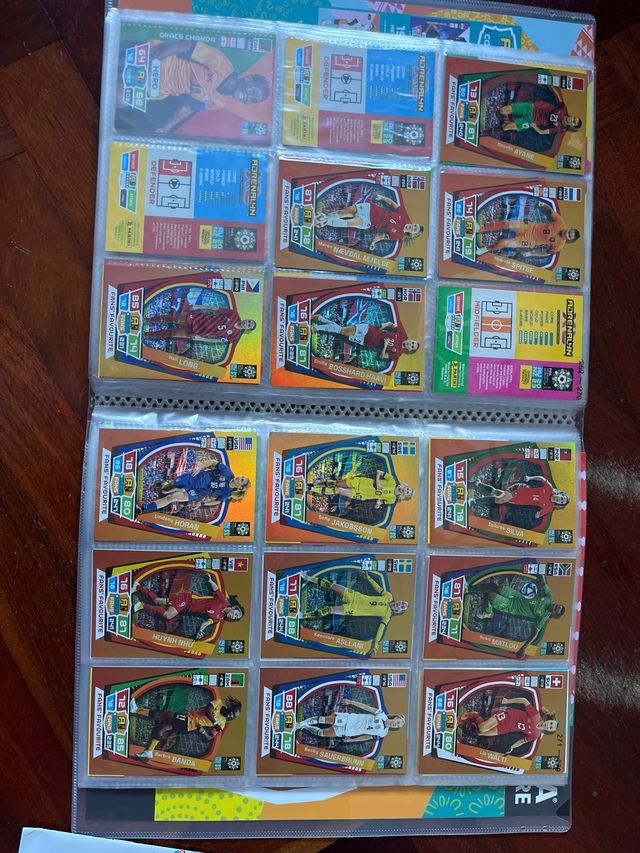 Álbum Adrenalyn Mundial Femenino AU 20 NZ 23