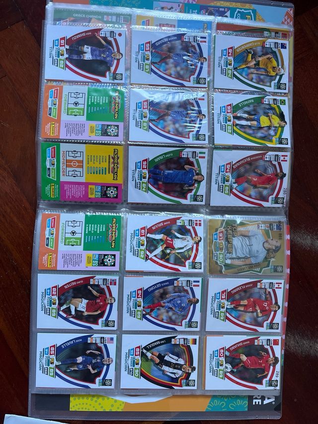 Álbum Adrenalyn Mundial Femenino AU 20 NZ 23