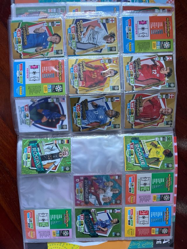 Álbum Adrenalyn Mundial Femenino AU 20 NZ 23