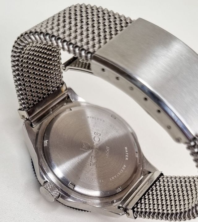 Reloj KRONOS Malla Milanesa Inox 10ATM