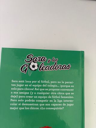 Creando equipo: Sara y las Goleadoras 1
