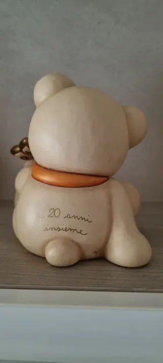 Orsetto Thun con farfalla collezione thun club