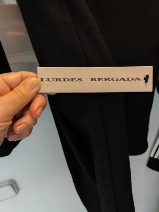 Vestido Lurdes Bergada T. L. Con etiqueta!