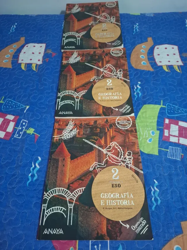 Libros 2o de la eso geografía e historia