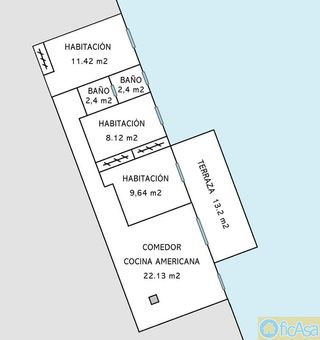 Piso en alquiler en Curva - Heliópolis en Benicasim/Benicàssim