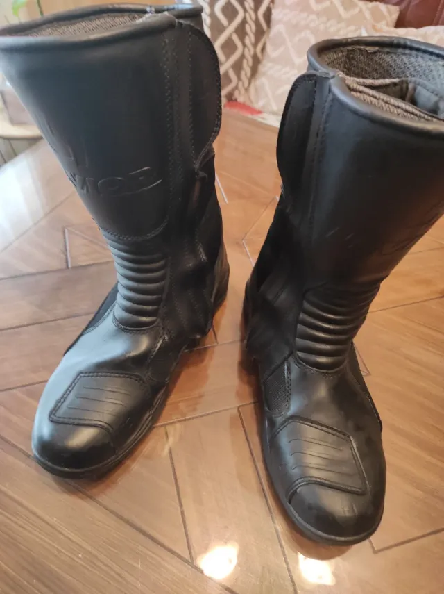 Botas de Moto Negras