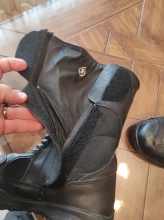 Botas de Moto Negras