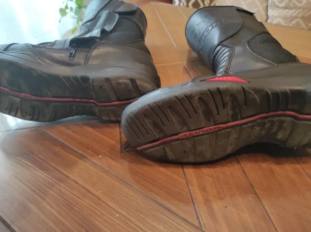 Botas de Moto Negras