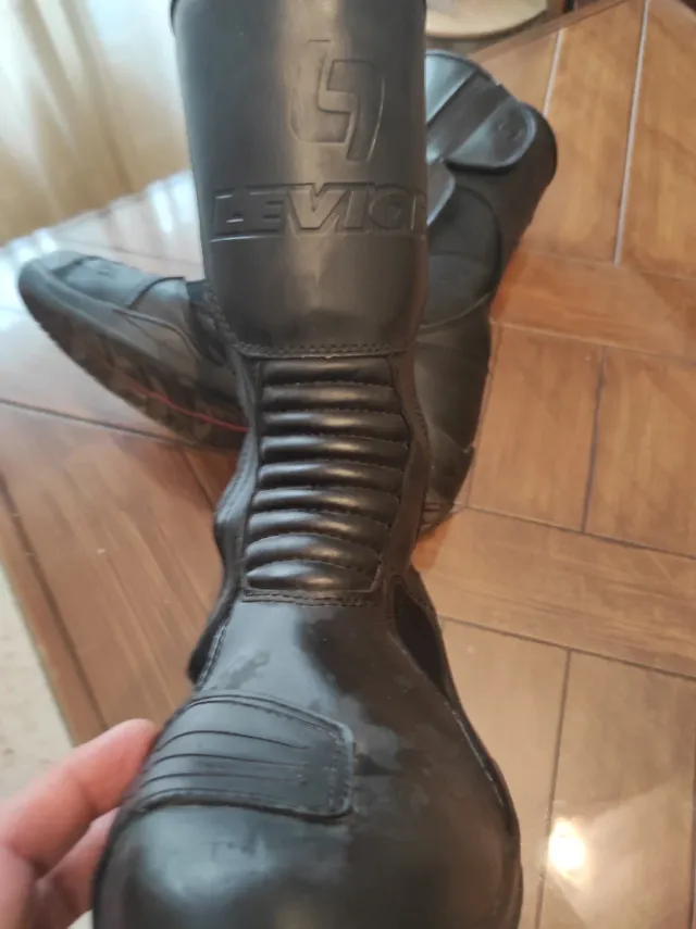 Botas de Moto Negras