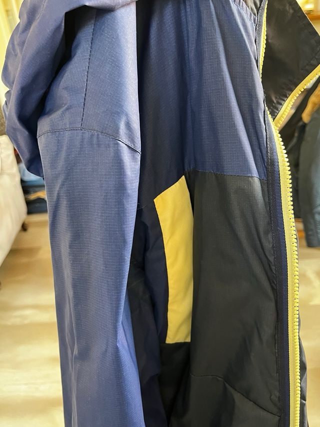 K-Way Giacca Blu e Gialla