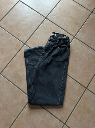 Jeans neri mom fit