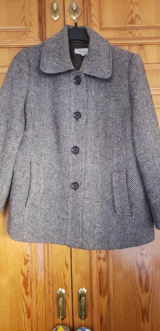 Chaquetón espiga talla 52