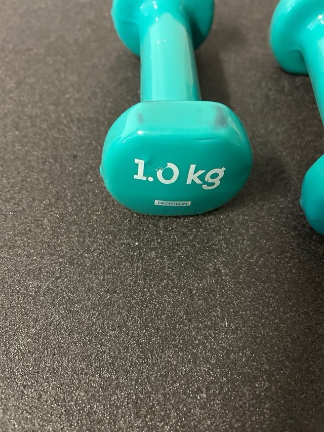 2 Mancuernas 1kg cada una