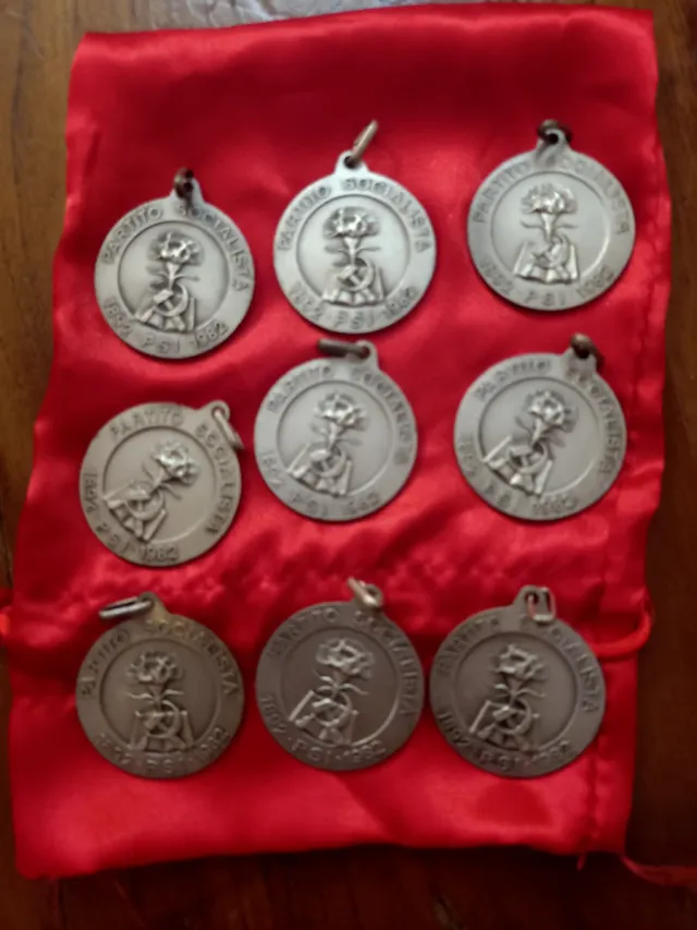 Medaglie Vintage PSI - Lavoratori Uniti