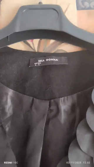 Vestido negro mujer talla M