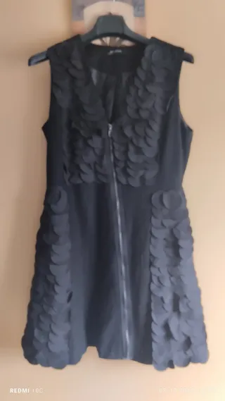 Vestido negro mujer talla M