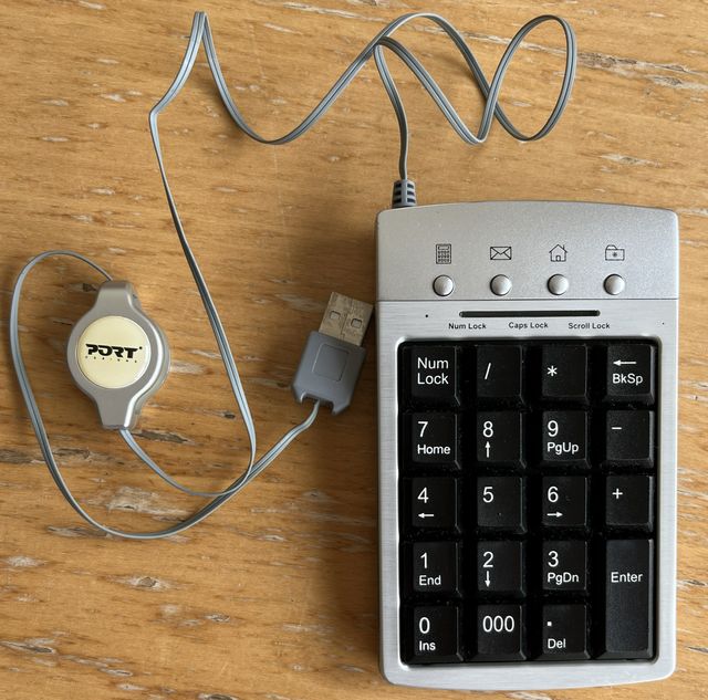 Teclado Numérico USB Port Designs