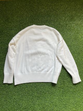 Jersey Ami Paris Blanco Corazón Rojo