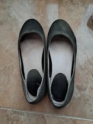 Bailarinas grises de piel