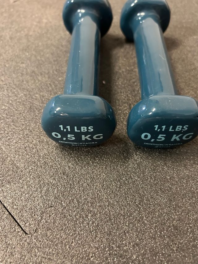 2 Mancuernas 0.5 kg (1.1 LBS)