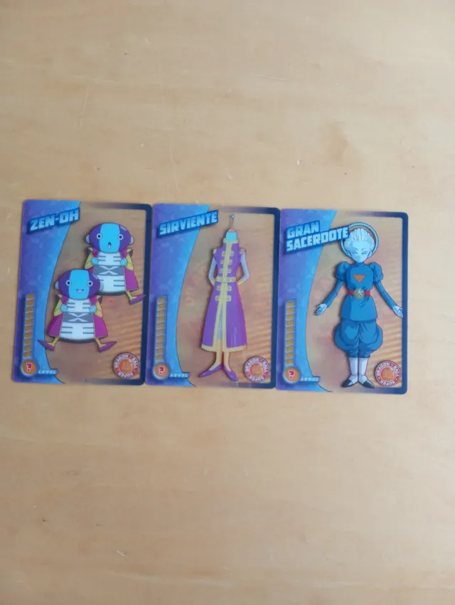 Cromos Dragon Ball Z - Zen-Oh, Sirviente, Gran Sac