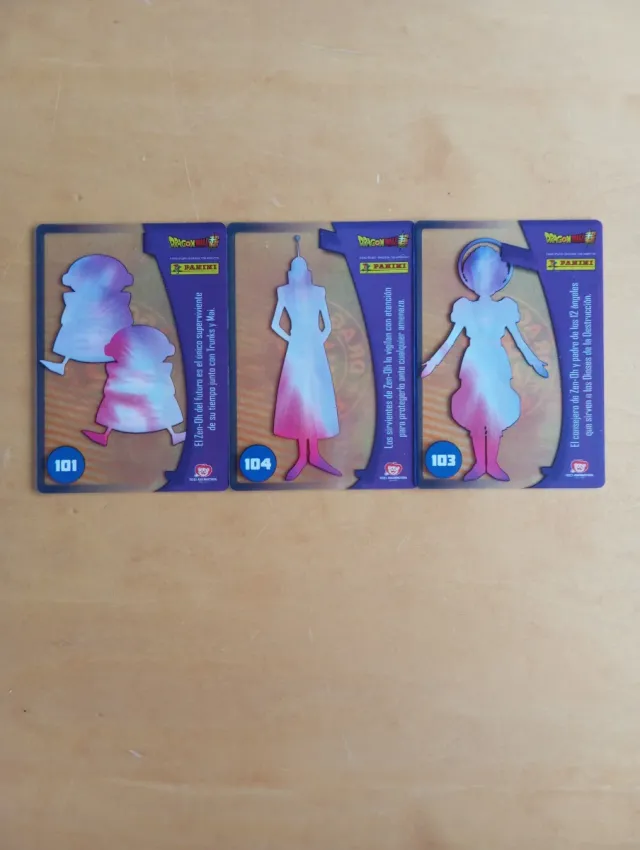 Cromos Dragon Ball Z - Zen-Oh, Sirviente, Gran Sac