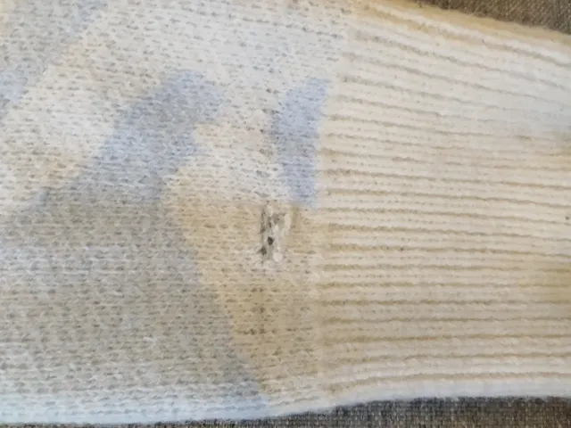 Jersey Shein azul y blanco Talla 11-12