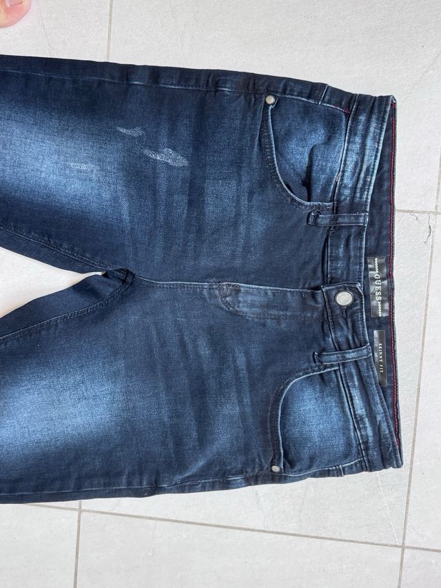 Vaqueros Guess Azul Marino Talla M