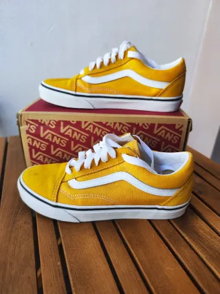 Zapatillas Vans Amarillas Talla 36