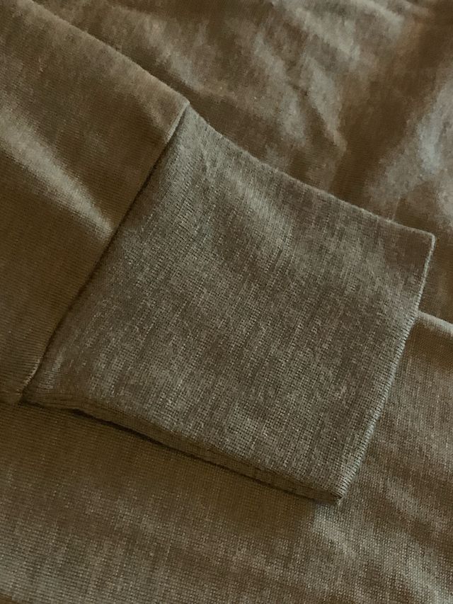 Maglia militare collo alto verde